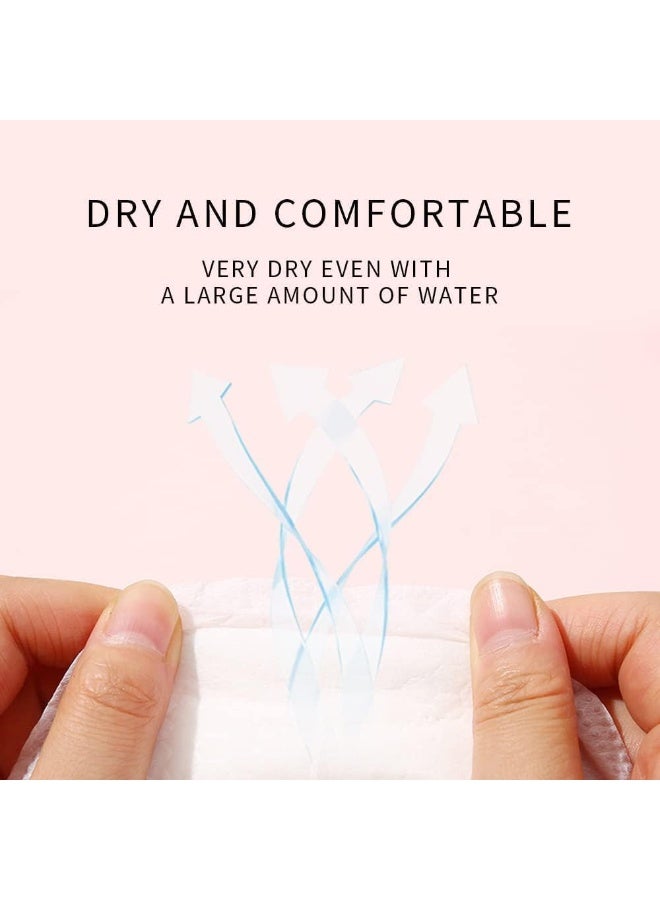 200 Count Disposable Nursing Pads, Individually Wrapped Breastfeeding , Ultra Thin Breast Pads for Leak Proof Protection, Soft Bamboo Cotton Material for Postpartum Lactation - Image 5