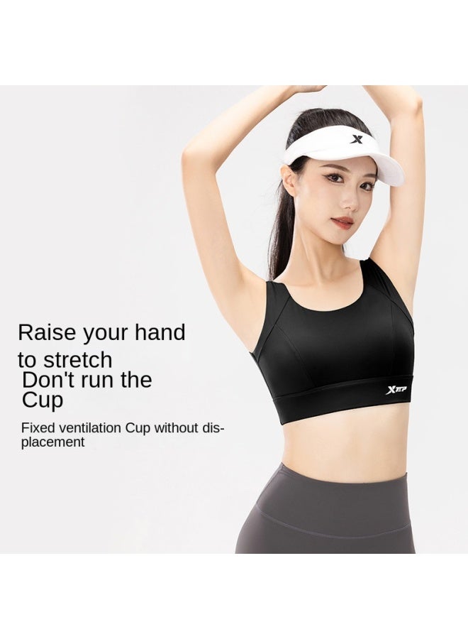 XTEP High-intensity Sports Bra For Women, Push-up Anti-sagging, Running Shockproof, Fitness Back-enhancing, All-in-one Yoga Vest Bra - Image 3
