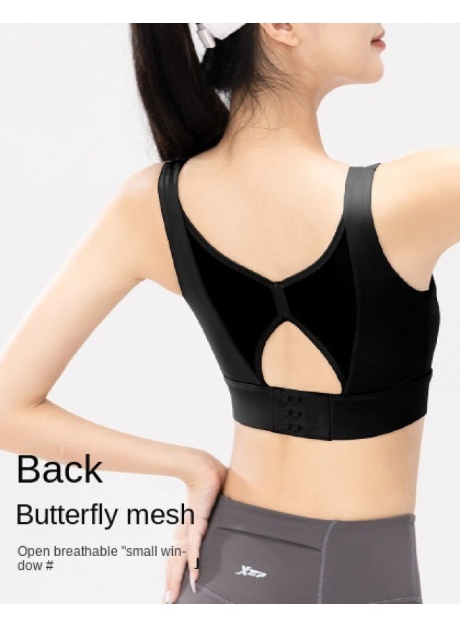 XTEP High-intensity Sports Bra For Women, Push-up Anti-sagging, Running Shockproof, Fitness Back-enhancing, All-in-one Yoga Vest Bra - Image 1