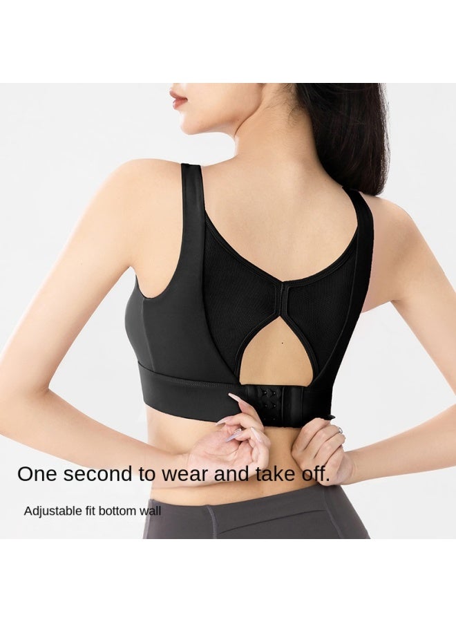 XTEP High-intensity Sports Bra For Women, Push-up Anti-sagging, Running Shockproof, Fitness Back-enhancing, All-in-one Yoga Vest Bra - Image 4