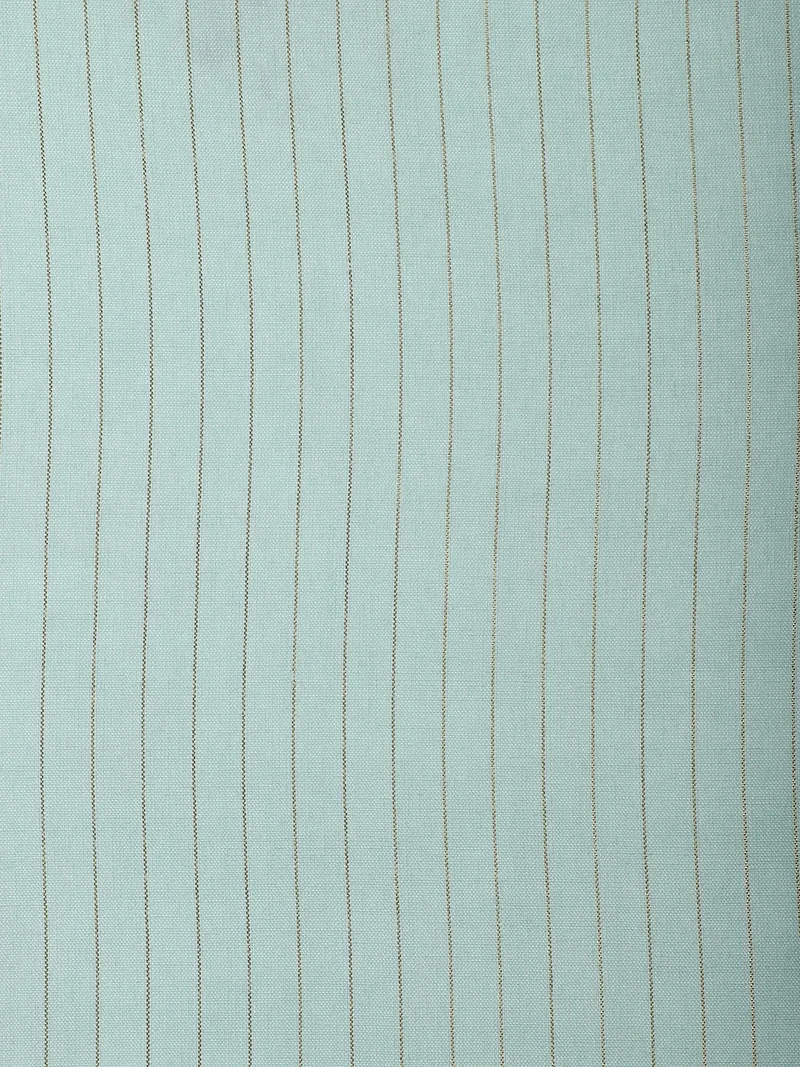AKS  Mint Green Micro-Striped Rayon Fabric, One Meter  | Best Price UAE
