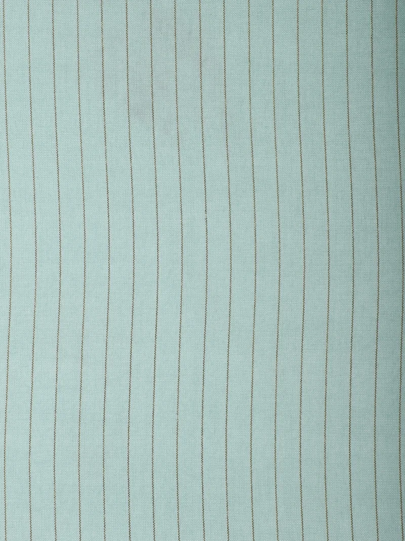 AKS  Mint Green Micro-Striped Rayon Fabric, One Meter  | Best Price UAE