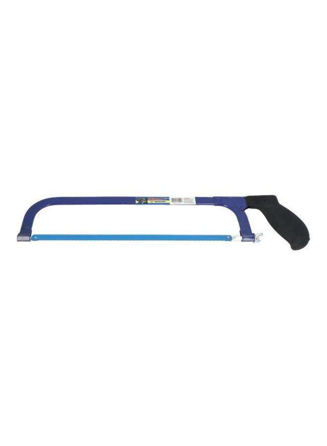 Regal Tools Steady Grip Heavy Duty Sturdy Steel Hacksaw Blue and Black 12inch  - Image 1