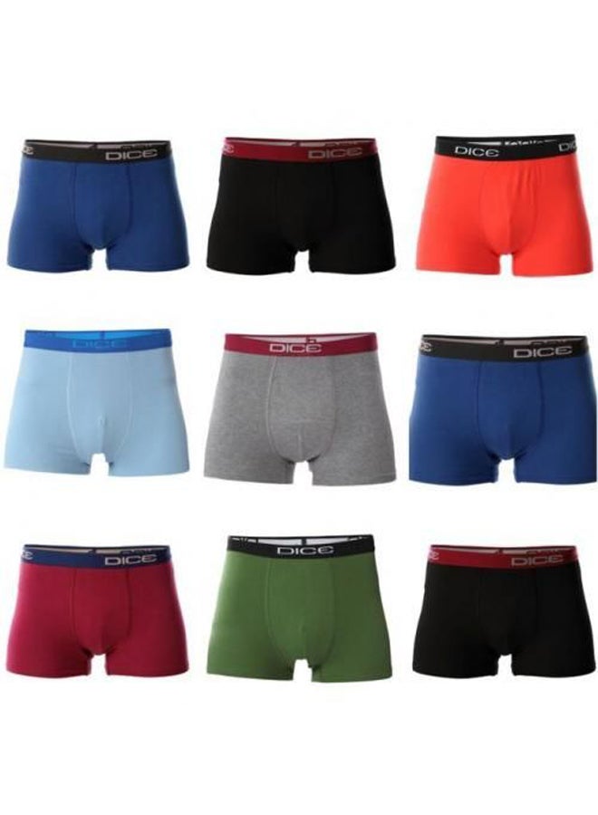 Dice - Set Of (9) Boxers - For Men