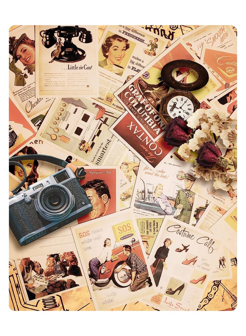 KASTWAVE Vintage Classic Postcards Greeting Cards, Retro Old Poster Souvenir Gifts for Worth Collecting. 32 PCS 1 Set - Image 4