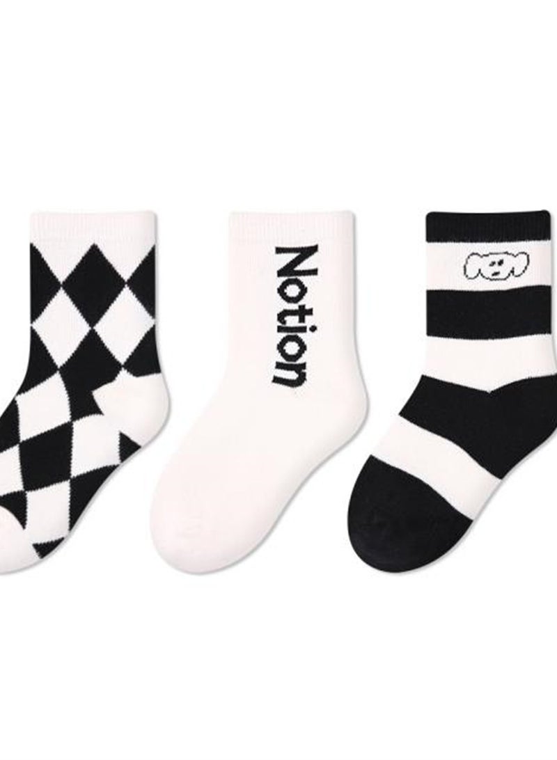 5 pairs of children's socks thin cute cartoon baby socks cotton  - Image 4
