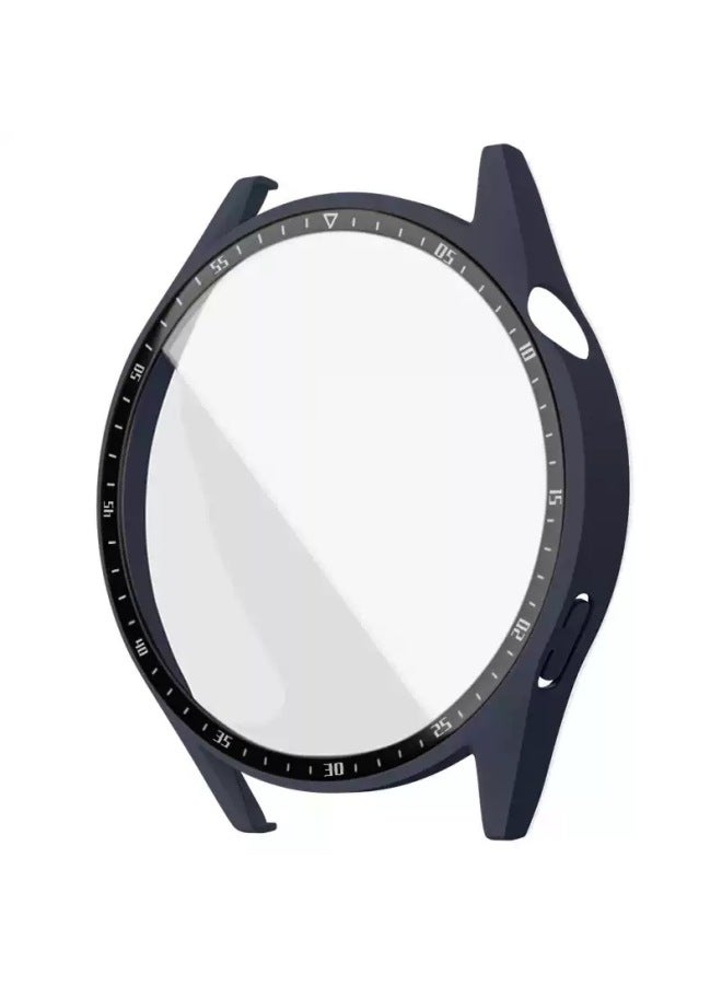 Neutral Huawei Watch Case Suitable For Gt2 46mm Protective Case Pc + Tempered Film Anti-fall Electroplating Shell And Film Integrated Protective Case - Image 1