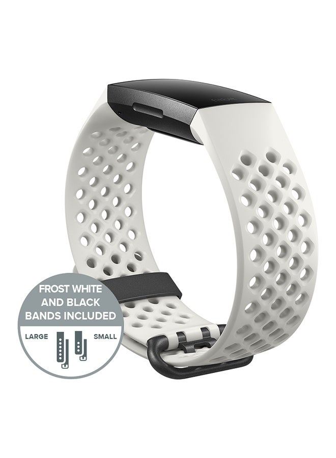 Fitbit Charge 3 NFC Special Edition Advanced Fitness Tracker Frost White/Graphite - Image 5
