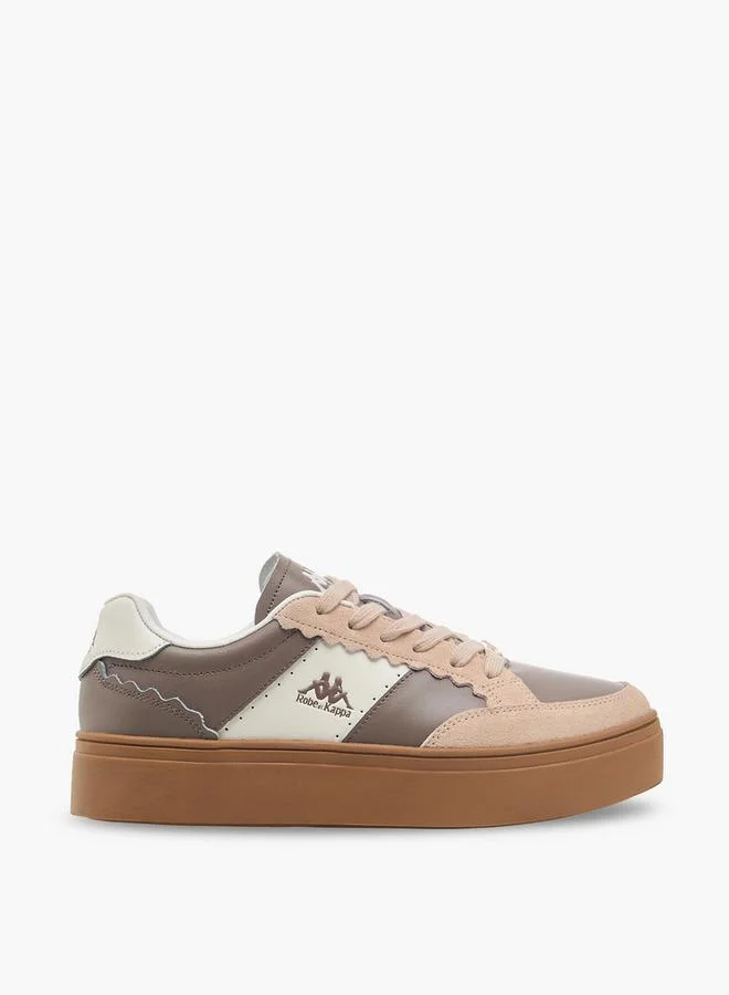 Kappa BROWN Women Panelled Sneakers for Women | Best Price UAE