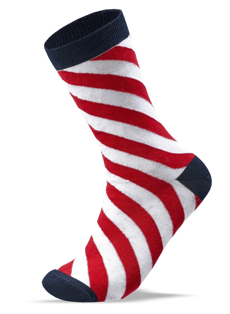 سام سوكس مجموعة من 3 شراب كريسماس طويل  هدية  حريمى  مشكل الوان - Image 5