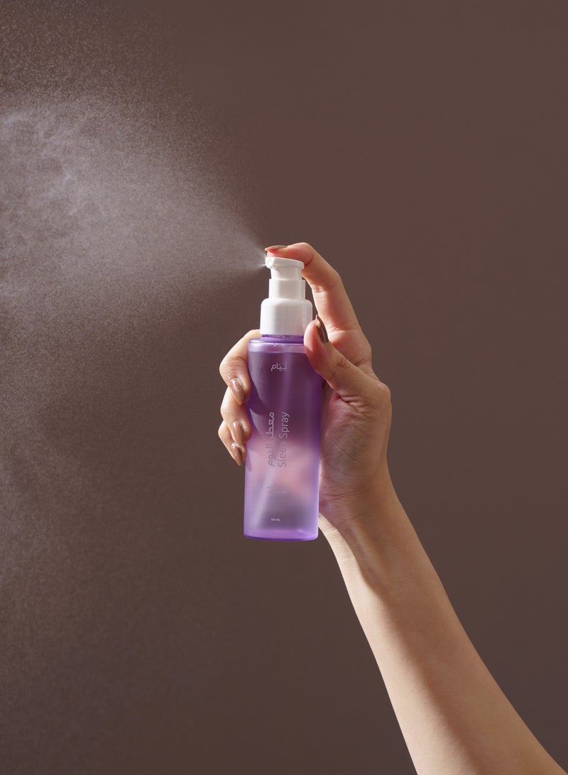 Neyam Sleep Spray with natural and soothing scents (Lavender) 100 ml to induce sleep faster and improve its quality, ideal spray for daily use on the pillow or in the bedroom. - Image 2