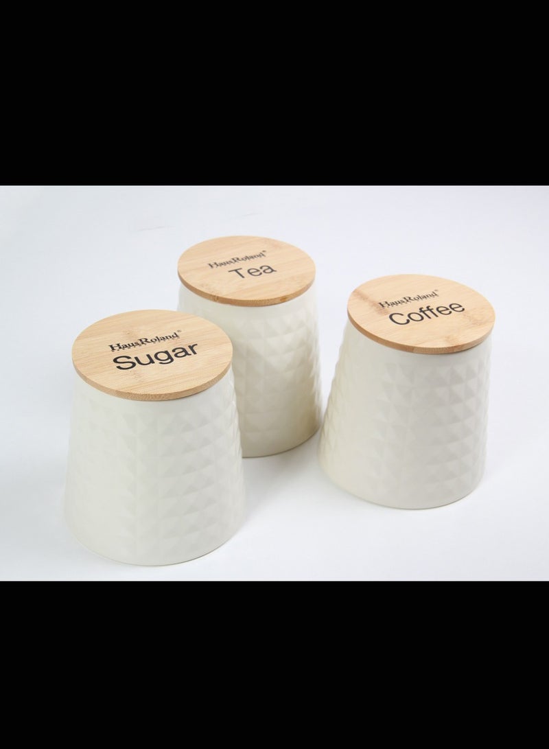 MARS Q Tea, coffee and sugar storage jars - Image 3