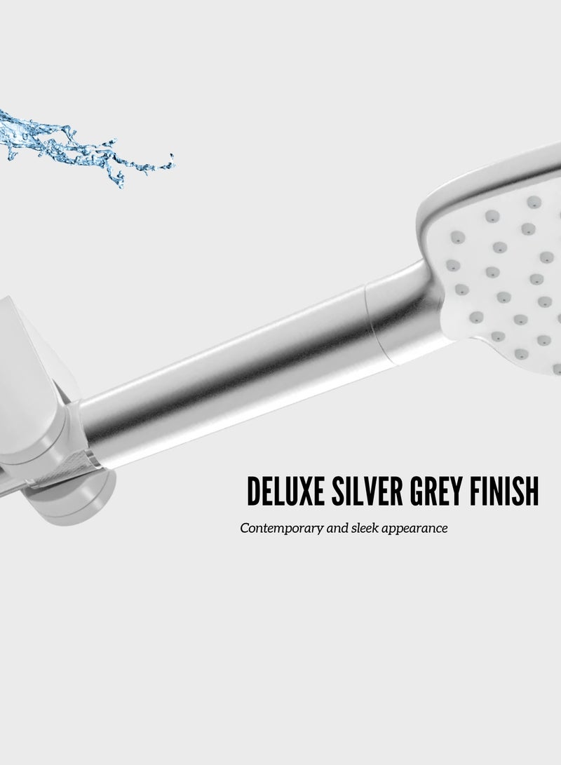 MAAT VS-7340 Hand Shower Set | Aqua Chrome Silver | Premium Turkish Hand Shower | Sleek Design | Efficient Water Flow - Image 3