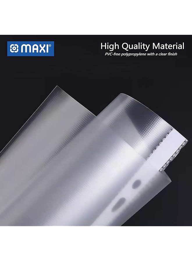 ماكسي Mx Rp25 واقي ورق بولي 40 ميكرون 25 قطعة مقاس A4 25 قطعة - Image 5