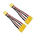 FLY RC 2pcs XT90 Plug Parallel Battery Connector Cable XT90 Connector Style Parallel YHarness for Quadcopters Multirotors RC LiPo Battery Male and Female Connectors - Image 4