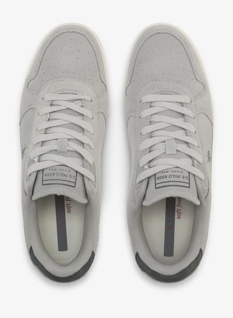U.S. Polo Assn. 6M PERRY S GLB 6FX MEN OD_L GREY Perry S Men's Casual Walking Sneakers - L Grey for Men | Best Price UAE