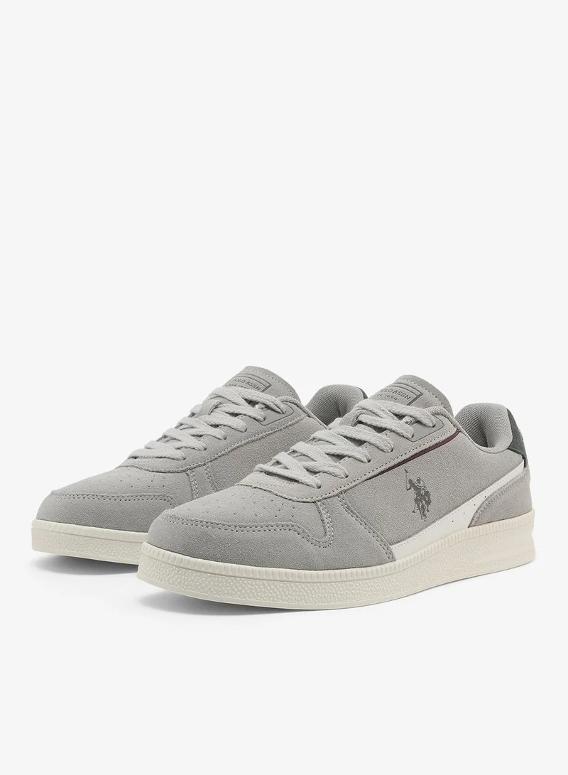 U.S. Polo Assn. 6M PERRY S GLB 6FX MEN OD_L GREY Perry S Men's Casual Walking Sneakers - L Grey for Men | Best Price UAE