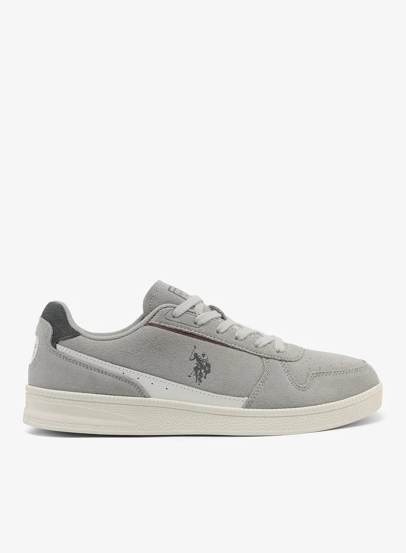 يو اس بولو اسن Perry S Men's Casual Walking Sneakers - L Grey
