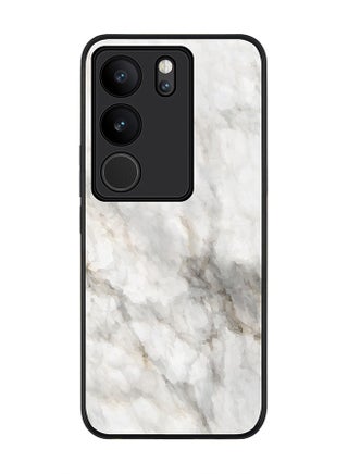 Rugged Black Edge case for Vivo V29 / Vivo V29 Pro / Vivo S17, Slim fit Soft Flexible Rubber Edges Anti Drop Cover - Marble Print Beige Grey - pzsku/Z92EAD8F4BE9864EB39E4Z/45/_/1701784030/227e5383-3845-4e88-8531-8a9e77d38d23