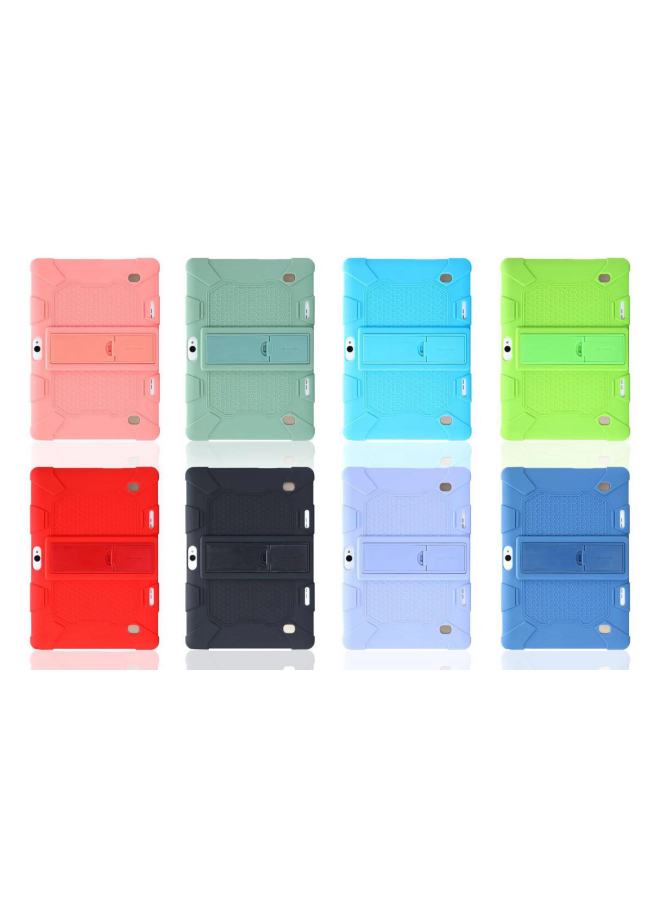 10.1 Inch Tablet Computer Silicone Protective Case Stand Digital Home Tutor Machine Shell Cover For 10 Inch Tablets-Color:Sky Blue-Applicable Model:10.1 Inch Universal - Image 1