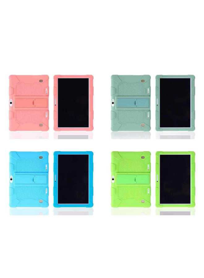 10.1 Inch Tablet Computer Silicone Protective Case Stand Digital Home Tutor Machine Shell Cover For 10 Inch Tablets-Color:Sky Blue-Applicable Model:10.1 Inch Universal - Image 2