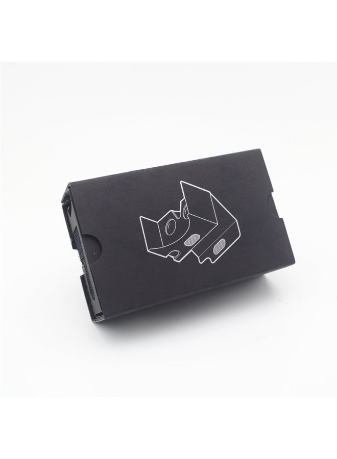 Vr Glasses Cardboard Google Carton Vr Virtual Reality 3d Glasses Helmet Vr Wholesale-Color:Black Card Without Accessories  - Image 1