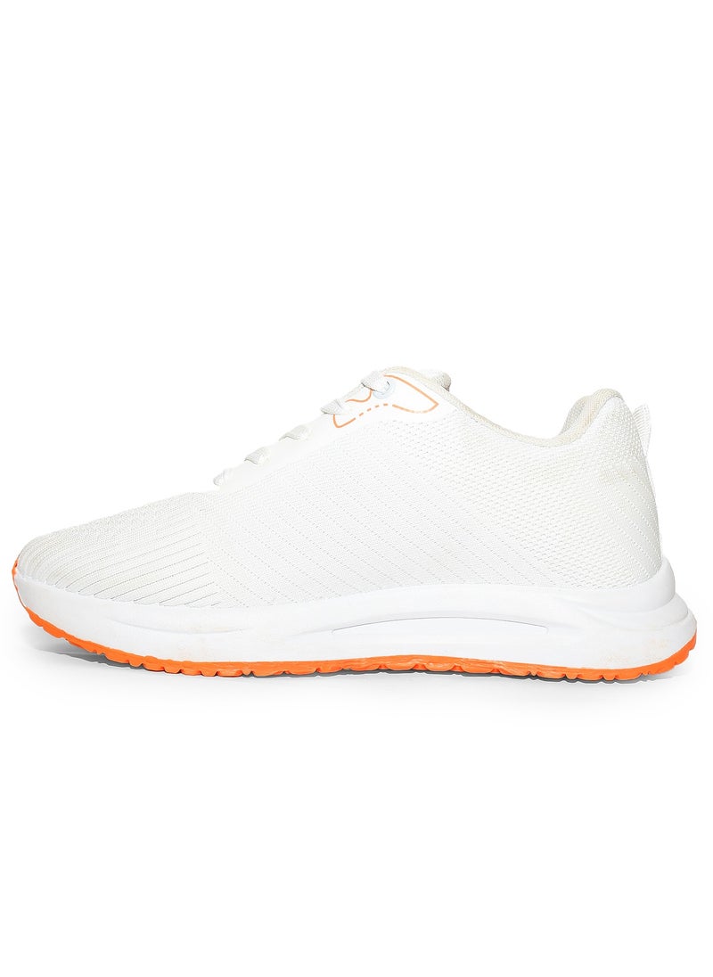 Desert - Men's Sportive Knit Sneakers – Stylish Printed Design - Image 1