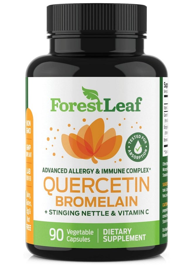 Quercetin 500Mg Quercetin With Bromelain Vitamin C & Sting Nettle 90 Veggie Capsules Immune Support Supplement - pzsku/Z92EAF785B2EAC7D5CB25Z/45/_/1695133853/70b1c815-20c9-47f4-bdcb-6908f967e13f