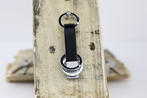 Troika Twister Black Leather Keyring (KRG649LE) - Image 5