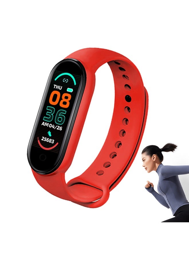 M8 Smart Sports Bracelet Watch Exercise Meter Bluetooth Heart Rate  Pressure  Oxygen Health Monitoring Sports Bracelet - Image 1