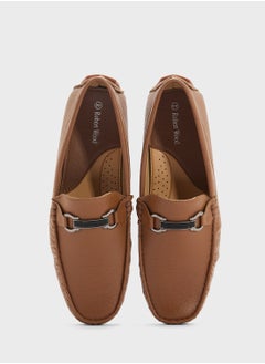 Robert Wood Trim Detail Loafers  - Image 3