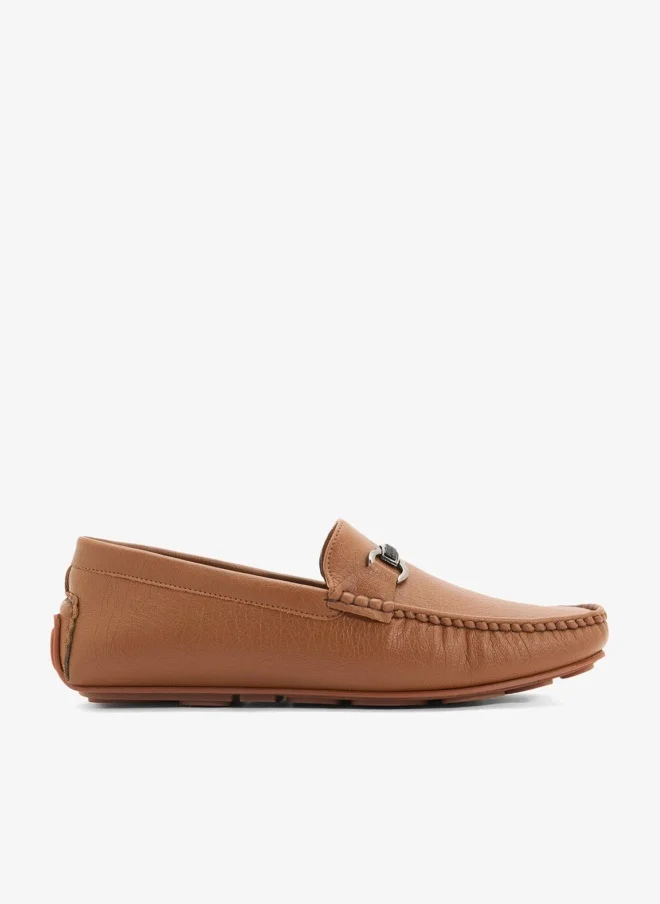 Robert Wood Trim Detail Loafers