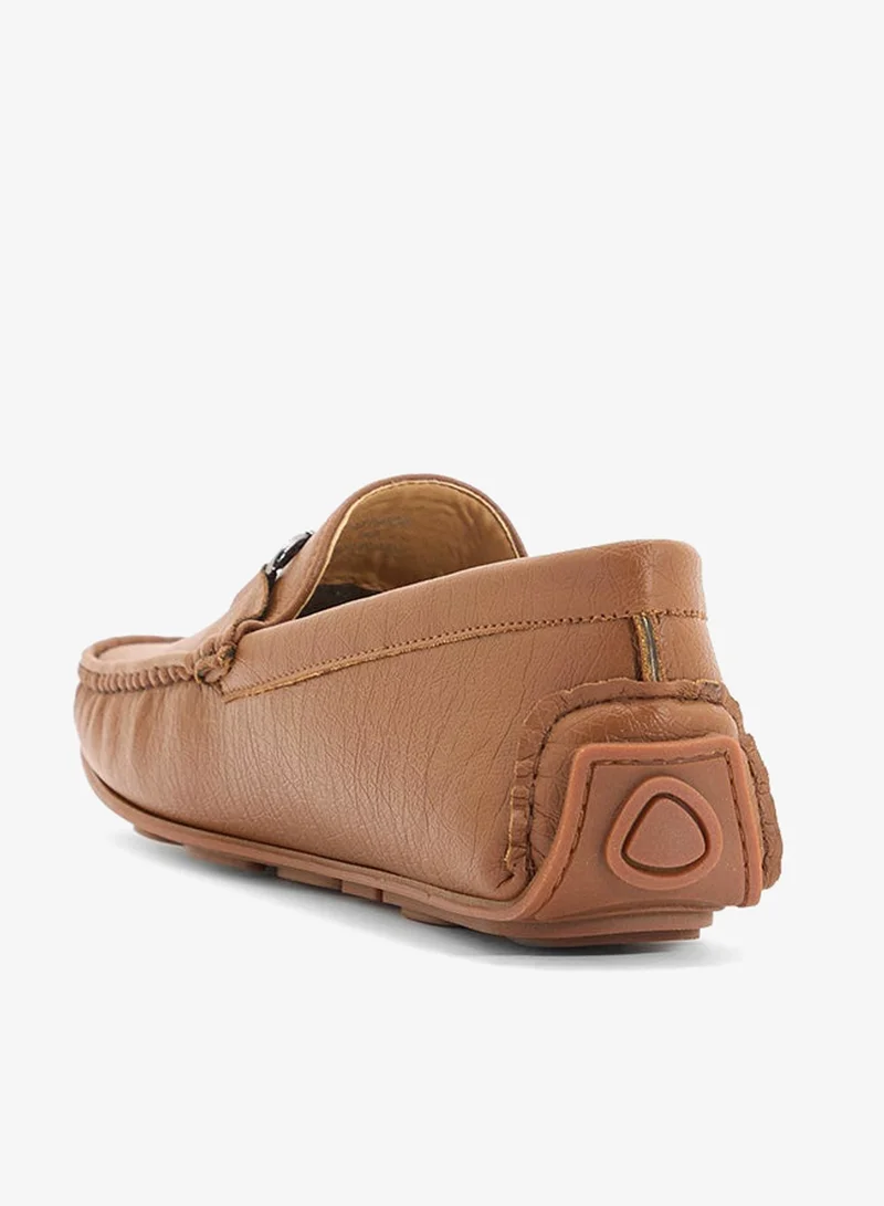 Robert Wood Trim Detail Loafers