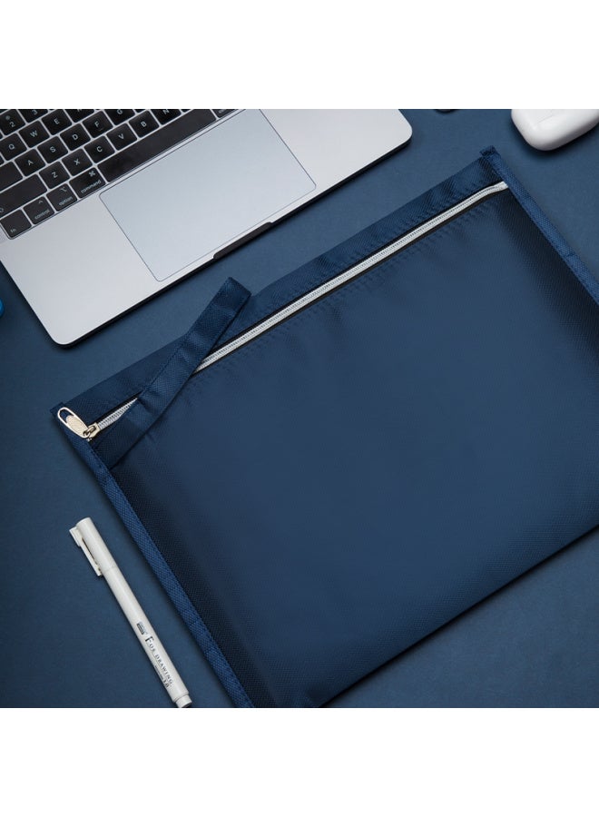 Trnfa Tb-4001 A4 Oxford Cloth Doent Bag Briefcase, Handbag, Zippered Thickened File Bag, Promotional Training Storage Bag, Meeting Bag - Image 1