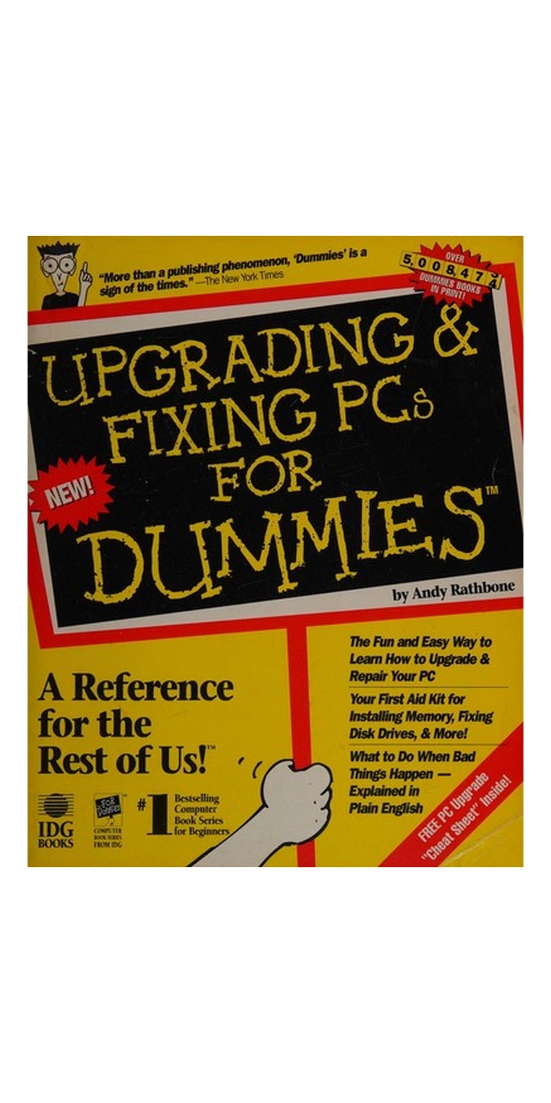 Upgrading & fixing PCs for dummies | Authored by Andy Rathbone | Paperback | Published by IDG Books