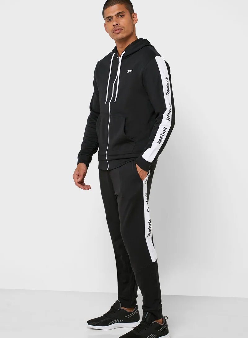 Reebok Training Essential Linear Logo Tracksuit