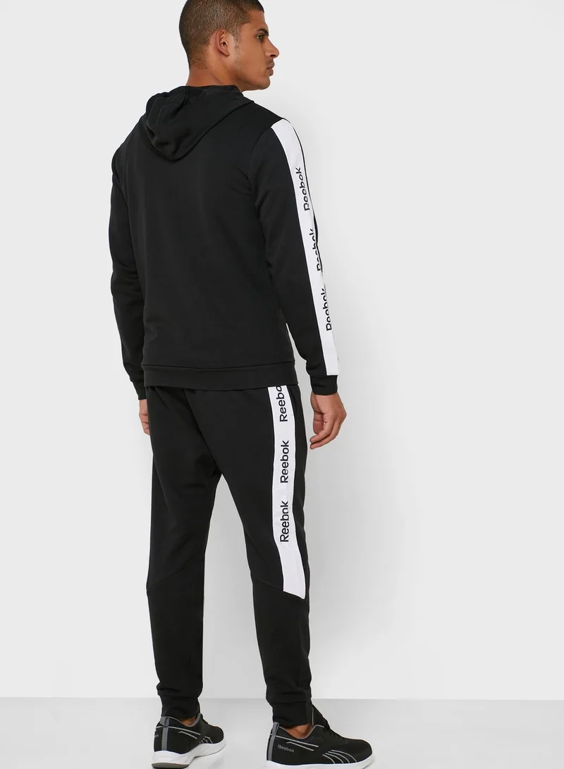 Reebok Training Essential Linear Logo Tracksuit