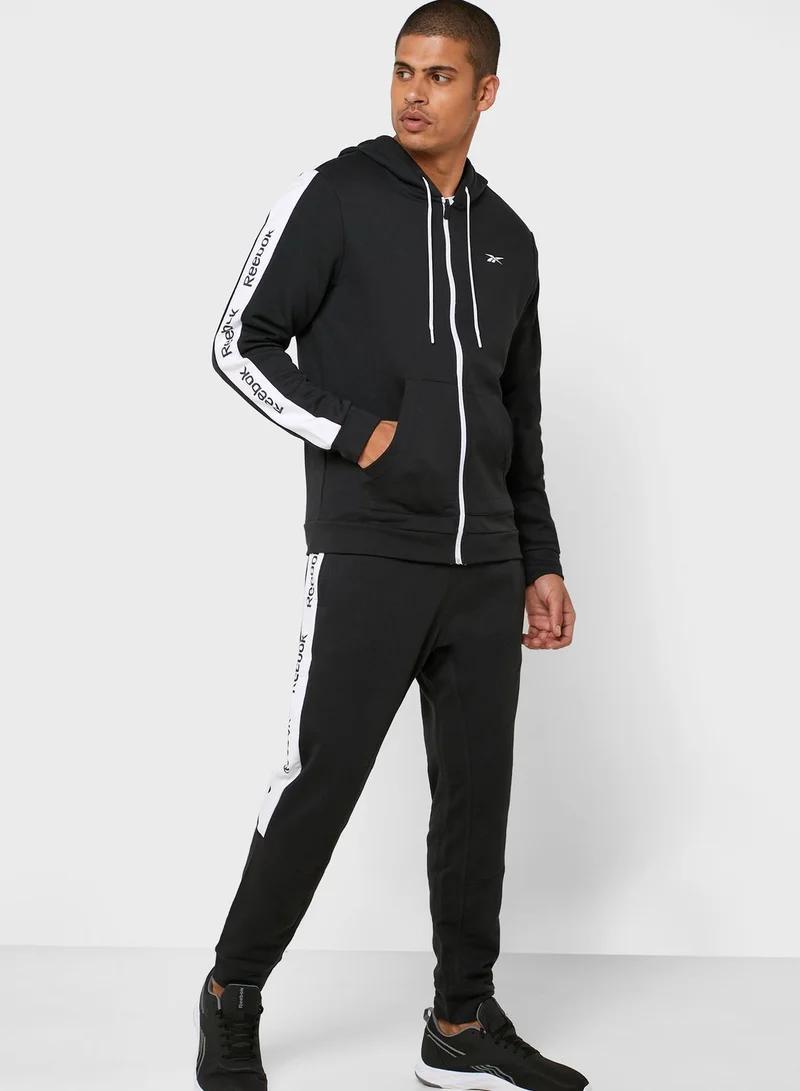 Reebok Training Essential Linear Logo Tracksuit