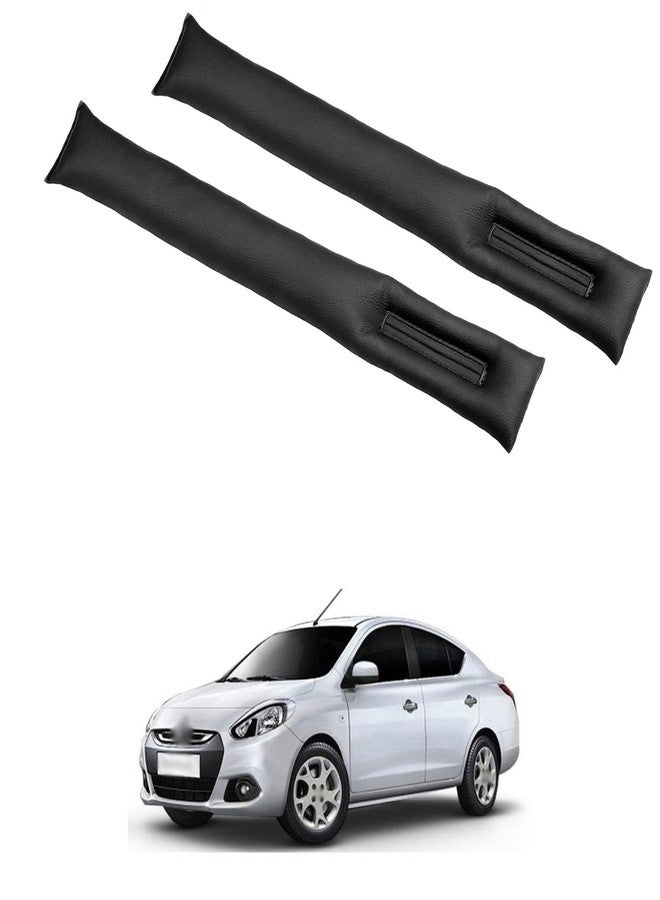 LOVMOTO Car Interior Accessories Universal Car Seat Gap Filler Storage Box for Leather Car Seat Gaps Seat Organiser Car Side Seat Catcher car storage organizer Comfortable With Sca-la - Image 1