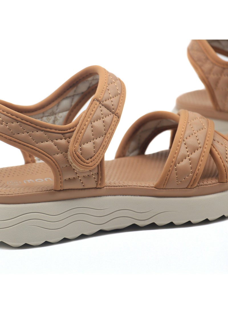 Mon Ami Monami Flat Sandals for Women | Open Toe, Casual Platform Women Shoes for Girls & Ladies | Lightweight Girls Sport Comfy Sandals  - Image 4