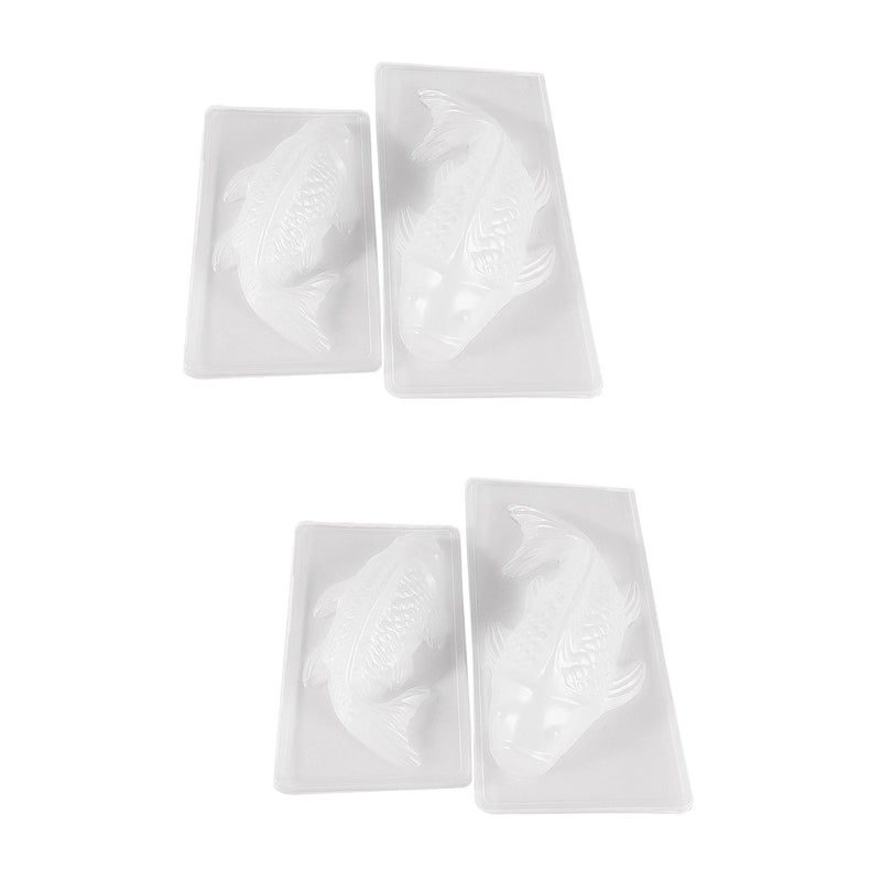 4 Pcs DIY Jelly Mold Kitchen Chocolate Making Mold Mousse Making Mold Rice Cakes Mold - Image 1