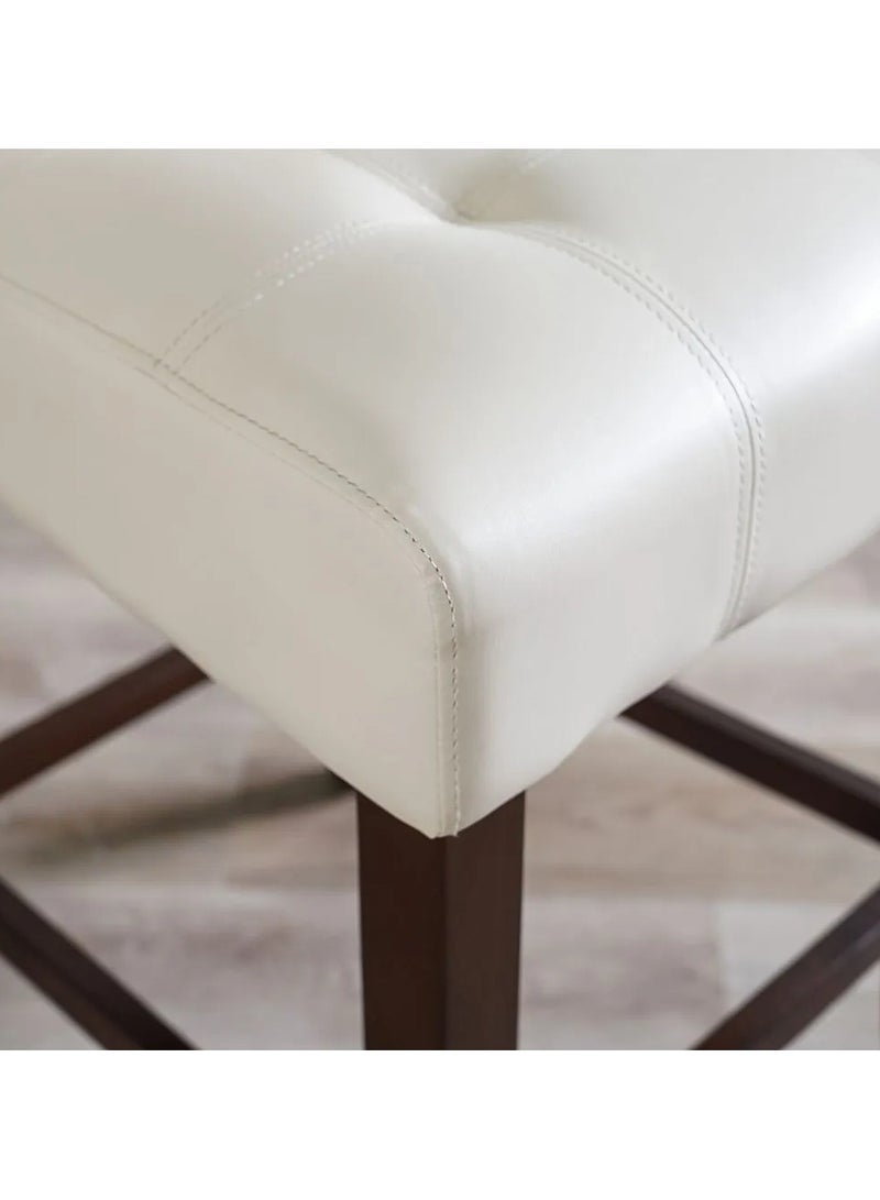 DANUBE HOME Brody Set Of 2 Dining Chair Strong and Sturdy Kitchen Dining Chairs Modern Design Furniture For Home Living Room Dining Room L 50.8 x W 64 x H 102.8 cm-Beige  - Image 4
