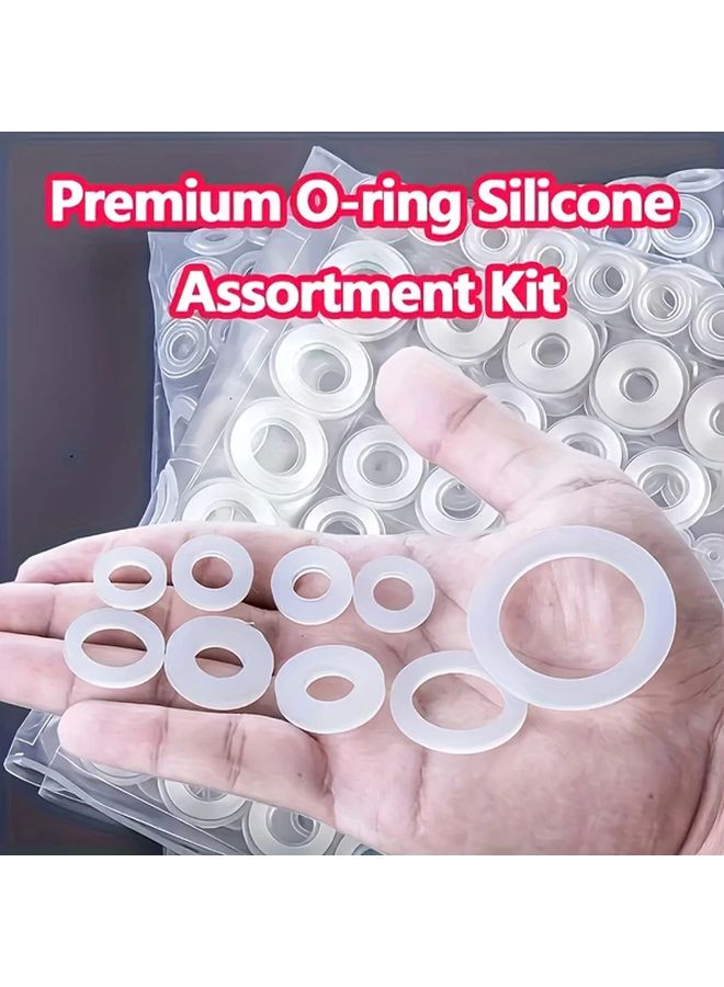 79pcs Heavy Duty Silicone O Ring Assortment Kit Leakproof Multi Size Plumbing Repair - Image 2