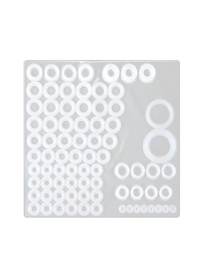 79pcs Heavy Duty Silicone O Ring Assortment Kit Leakproof Multi Size Plumbing Repair - Image 1