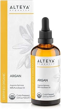 Alteya Organic Argan Oil 100ml 100 USDA Certified Organic Pure Natural Cold Pressed Argan Carrier Oil Moisturising Nourishing Premium Therapeutic Grade Skin Treatment - Image 2