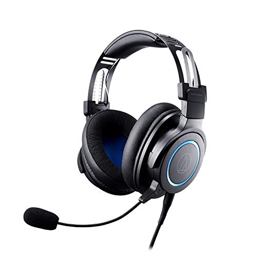 audio-technica AudioTechnica ATHG1 Premium Gaming Headset for PS5Xbox Series X Laptops and PCs with 35 mm Wired Connection Detachable Mic Black - Image 1