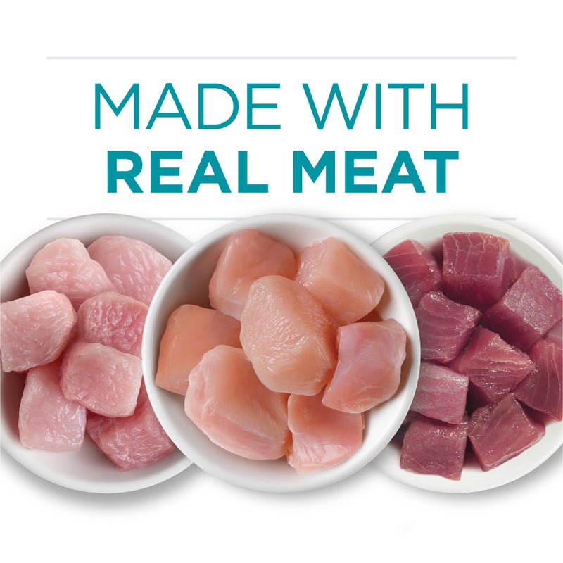 Purina ONE Natural, High Protein Cat Food Variety Pack, Turkey, Chicken and Tuna Recipes - (2 Packs of 12) 3 oz. Cans - Image 5