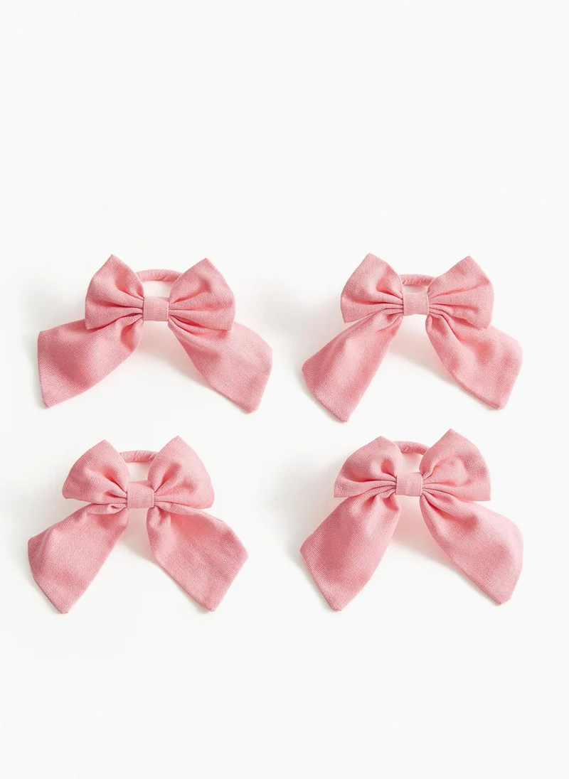 اتش اند ام 4-Pack Bow Napkin Rings