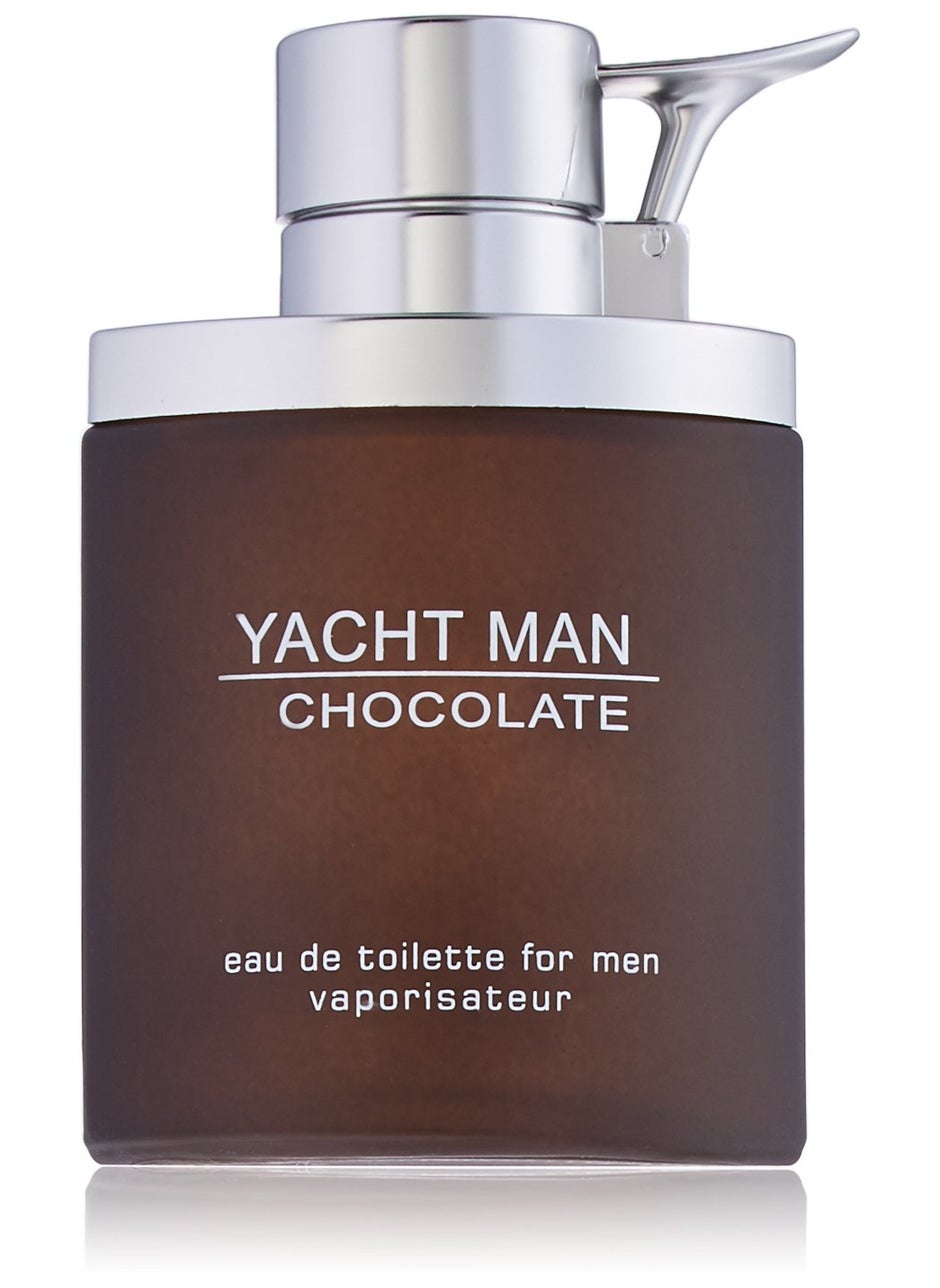 Myrurgia Myrurgia Yacht Man Eau de Toilette Spray for Men, Chocolate, 3.4 Ounce 