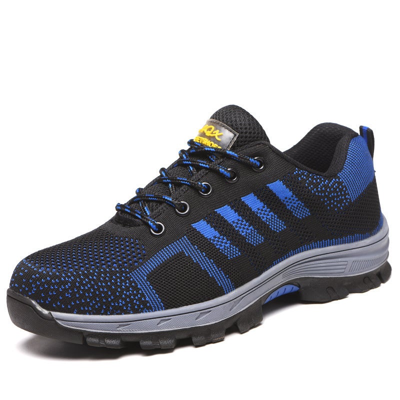 Factory Summer Breathable Lightweight Wear-Resistant Labor Protection Shoes Anti-Smashing Anti-Stab Protective Shoes Deodorant Work Shoes - Image 2